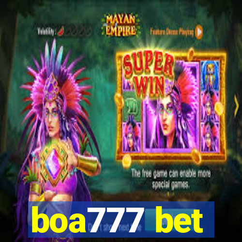 boa777 bet